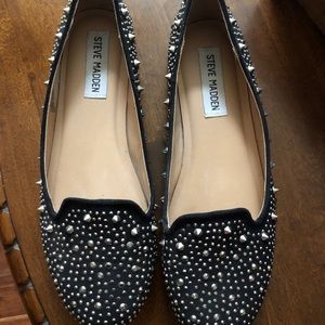 Steve Madden size 7.5 rhinestone and stud shoes